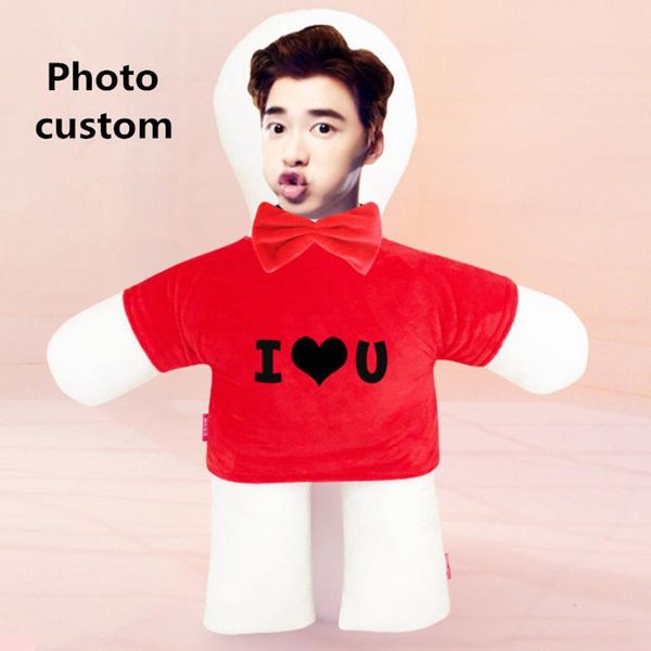 

pillow po customization iso-shaped like a diy star picture doll's birthday valentine's day personality gift