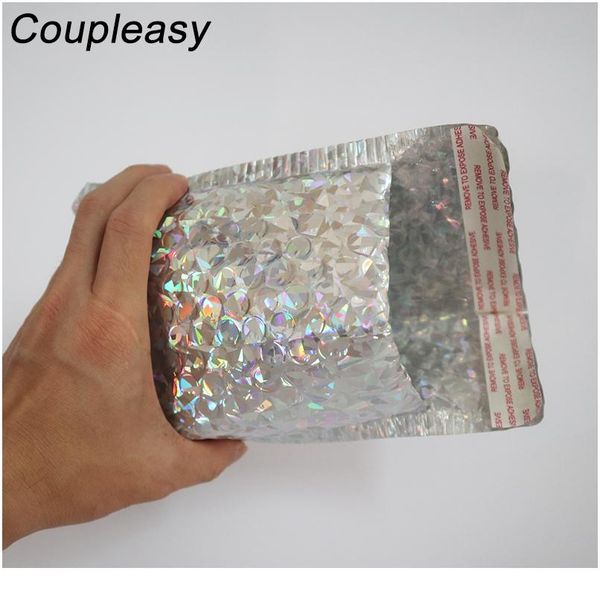 

5pcs/lot 15*13cm bubble envelopes bags silver mailers padded shipping envelope with bubble black mailing bag business sup wmtnkq