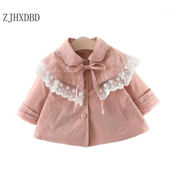 

coat toddler girls trench 3m-3y kids windbreaker korean jacket girl outerwear cotton baby coats teen jackets children clothing1, Blue;gray