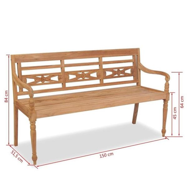 

au warehousefurniture batavia скамейка 150 см тик au warehousef bbylau