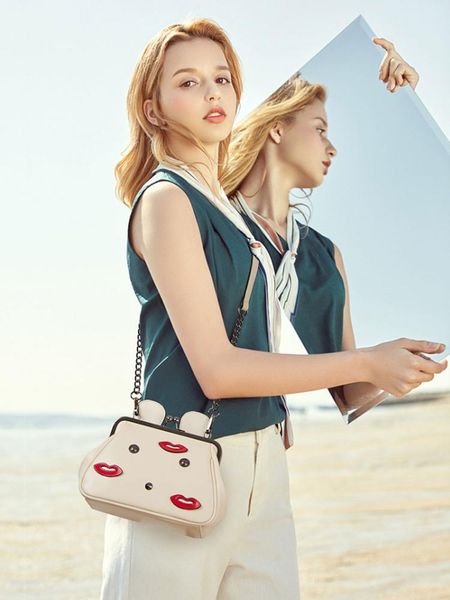 

girls diagonal bag ladies shoulder bag new cute cat ears pu casual fashion novelty decoration small bags