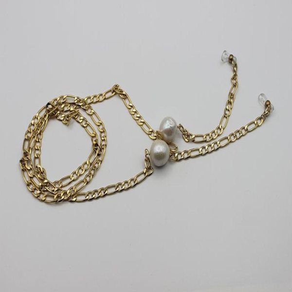 

2021 simple casual gold color punk metal sunglasses chain holde fashion chain for glasses jewelry h bbyoha