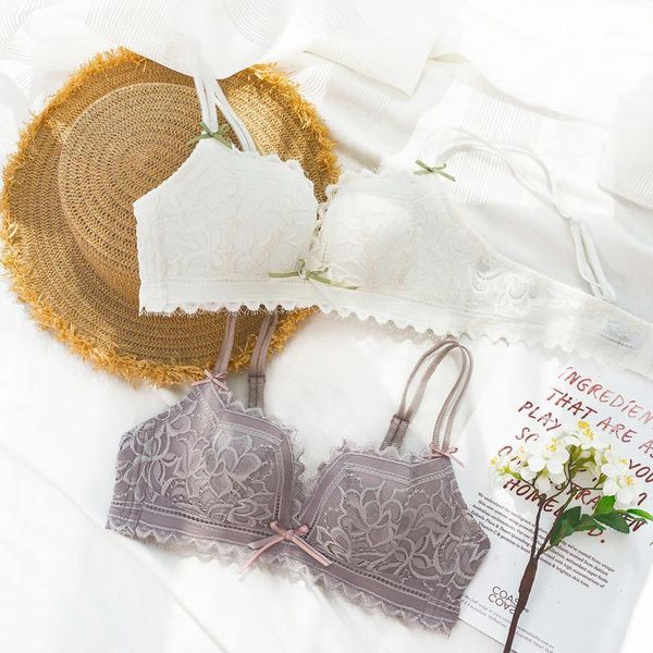 

bras sets roseheart women fashion red purple lingerie wireless lace bow panties luxury bra underwear a b1, Red;black