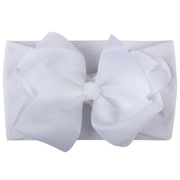 

baby accessories hair 2019 girls baby toddler turban solid headband hair band bow accessories headwear birthday gift wmtctg, Slivery;white