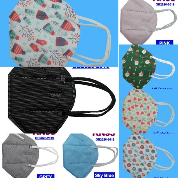

fress 1 day ship kn 95 face 5 layers non-woven 6 colors white black gray blue pink yellow mask 7 ip381