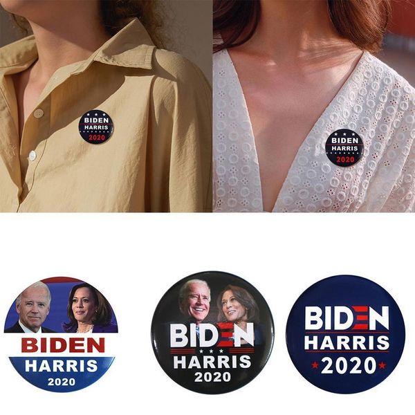 

joe biden kamala harris for president american flag pinback button pin general election biden badge jlldhh, Gray