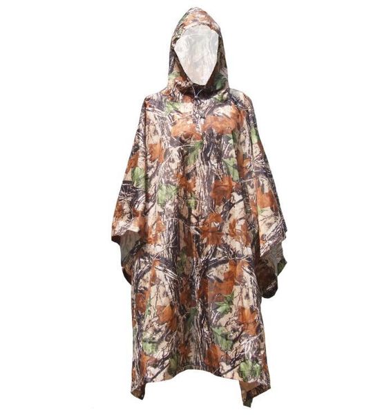 

rose russet yellow camo polyester raincoat waterproof rain coat men women motorcycle rain poncho for camping fishing tour bbyxne