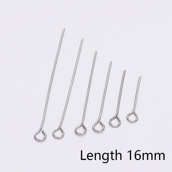 

100шт 20 25 30 35 40 45 50 мм из нержавеющей стали глаз pins выводы глаз head pins для изготовления ювелирных изделий supplies diy bbyewi sw