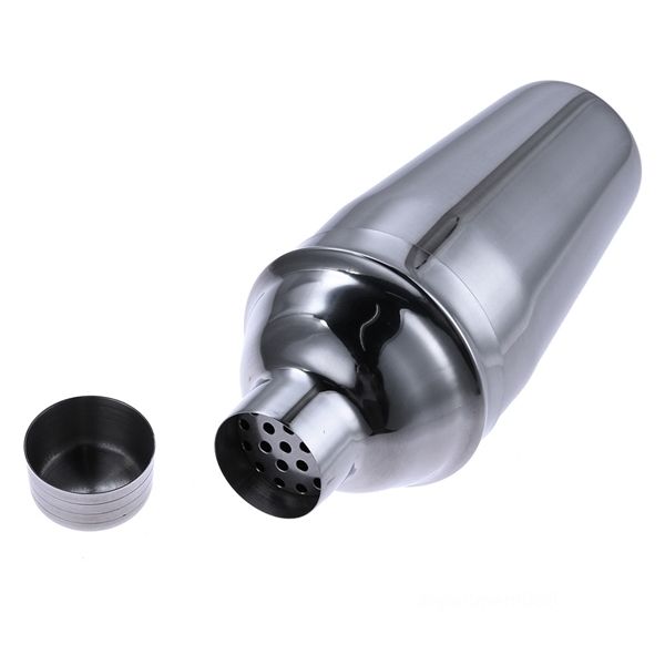 

eco-friendly 550ml stainless steel shaker drink mixer cocktail accessories for party bar