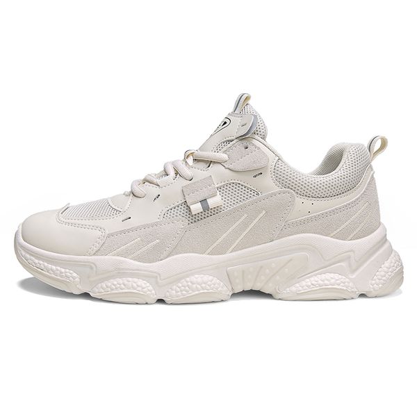 

platform running shoes for men women trainers white beige black cool grey outdoor sports sneakers size 39-44