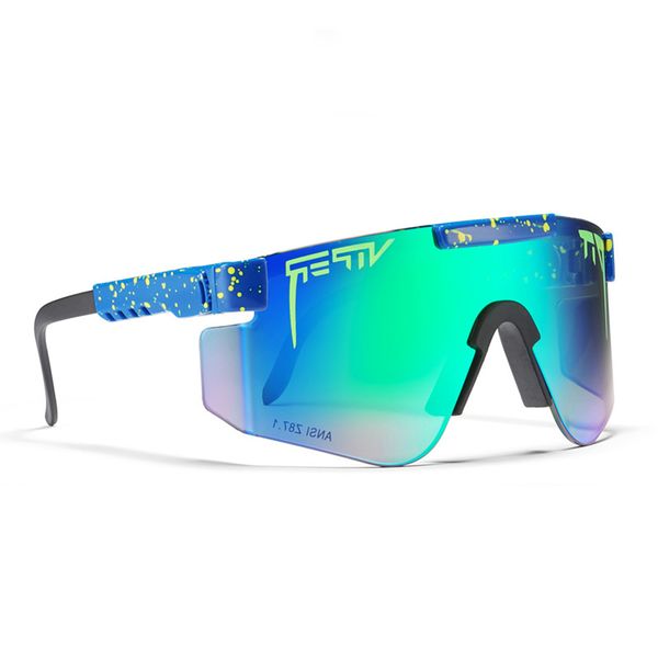 

3wflat sport polarized sunglasses men women eyewear tr90 frame siamese lenses windproof pit viper luxury designer glasses