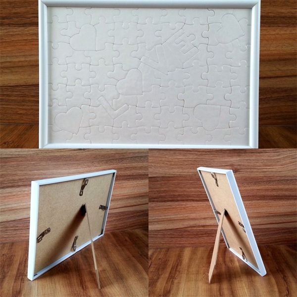 

plastic p frame sublimation blanks letter jigsaws solid colour love heart frames bed room portable fashion 5zh l2