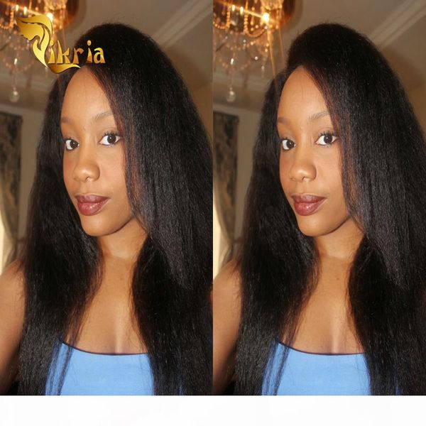 

peruvian human hair wigs brazilian virgin hair full lace wigs kinky straight indian malaysian human hair lace front wigs, Black;brown