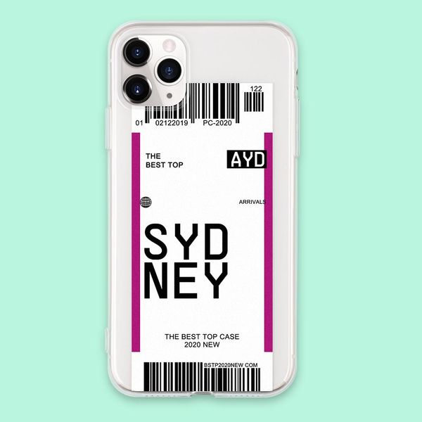 

горячая нью-йорк сеул лондон моды этикетки штрих-кода обложка для iphone 11 pro max xs хг x 7 8 plus clear jllxcn dhzlstore