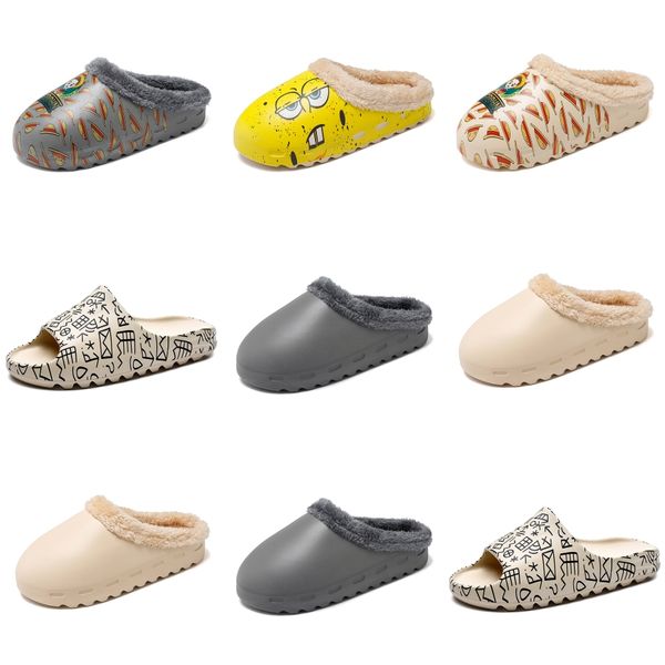 

летняя женщина кахе тапочки женщины shoeshome обувь плюшевые кахе тапочки крытые туфли классные летняя обувь # 68811112, Black