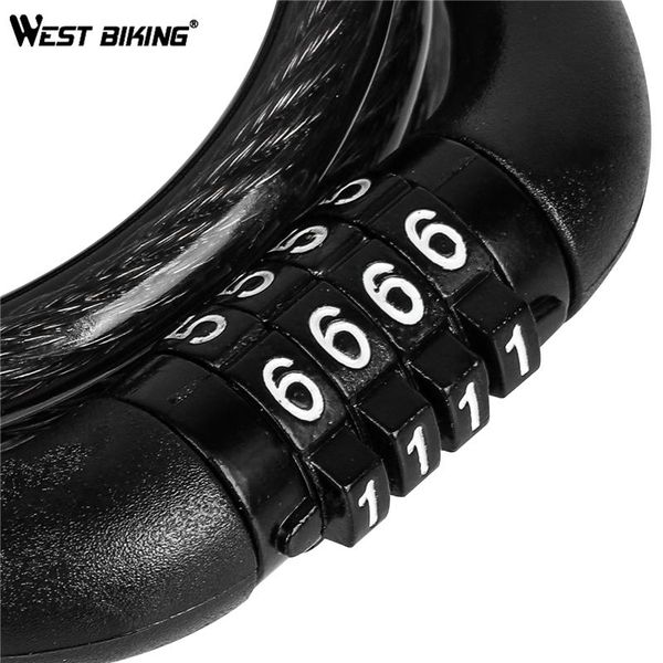 

west biking bike lock safe computer locks tonyon steel bicycle mountain disc lock bicycle password cable cycling bicycle lock q bbyaix