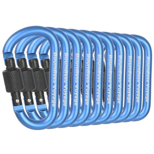 

безграничное путешествие на открытом воздухе альпинистские аксессуары карабинеры альпинистская пряжка с замком кемпингом крюк алюминиевый сп