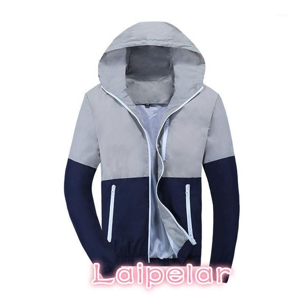 

jackets men autumn fashion hooded patchwork slim fit casual jackets male coat thin outwear windbreak mens m-3xl1, Black;brown