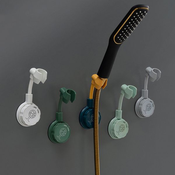 

shower bracket adjustable punch-universal fixed bases shower nozzle hanger shower rack portable bathroom accessories vtky2096