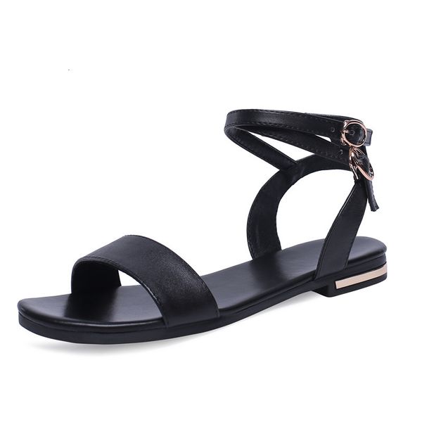

new 2021 sale sandals women sandal big size 46 drop ship shoes 2dfj, Black