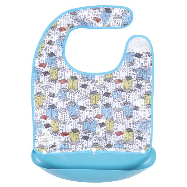 

aprons 1pc crumb catcher elder bibs mealtime resualbe clothes protectors