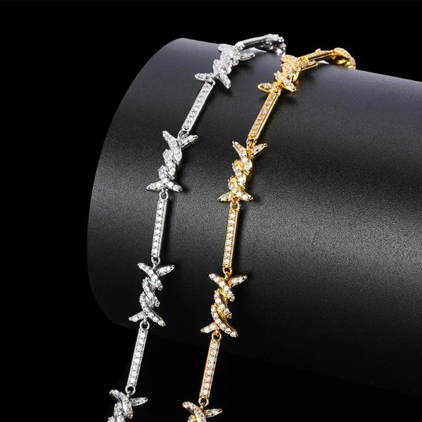 

new arrived women choker necklace fashion punk link chain necklace simple glossy hip hop iced out mens thin jewelry, Silver