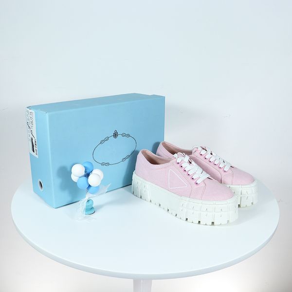 

women's designer sneakers brand luxury casual shoes plus designer trainers high canvas women's shoes b23 with box and dust bag 04, Black