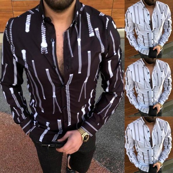 

men's casual shirts 2021 men spring and autumn long sleeve mens button up business work smart formal plain dress slim fit, White;black
