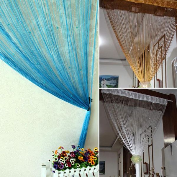

beaded string curtain door crystal beads tassel screen panel home decor1