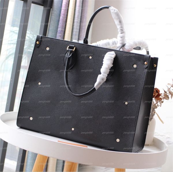 

women wholesale women's handbag shoulder bags fashion onthego classic handbags leather embossed large capacity shopping bag