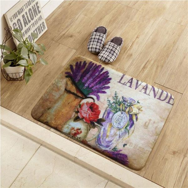 

cushion/decorative pillow nostalgic vintage indoor door mat super soft thicken crystal fleece anti slip kitchen shower mats bedside rug abso
