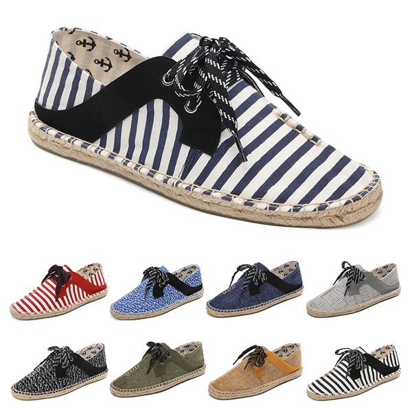 

canvas shoes breathable straw hemp rope mens womens big size 36-44 eur fashion breathable comfortable black white green casual nine 14