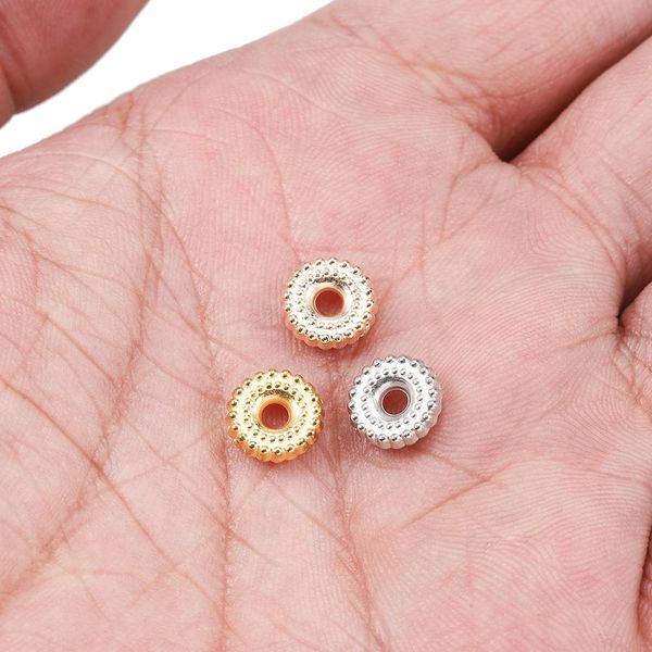 

200pcs lot gold rhodium ccb plastic charm bracelet beads findings loose spacer beads for jewelry making supplies diy accessories h bbyqfa