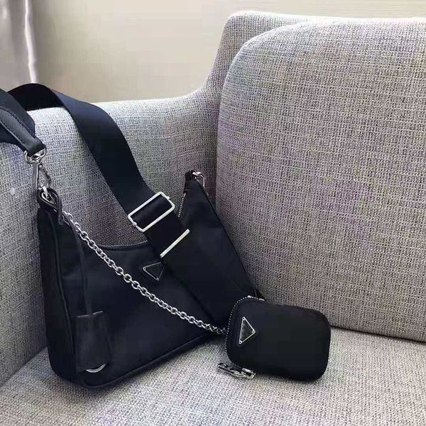 

luxury designer bags nylon waistbag chest bag purse match fabric tote handbags wallet belt tote parachute fabric bag crossbody purse 23cm