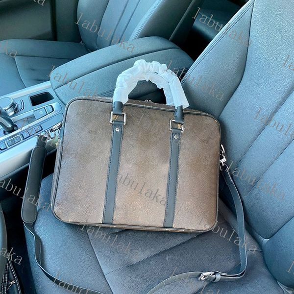 

bag soft handbag messenger cowhide box embossed purse trunk briefcase designer briefcase portfolio attache case tote m52005 shoulder me nhvf, Red;black