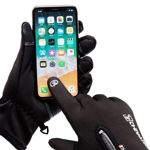 

outdoor winter cycling touchscreen waterproof windproof thermal warm sports skiing motorcycle gloves