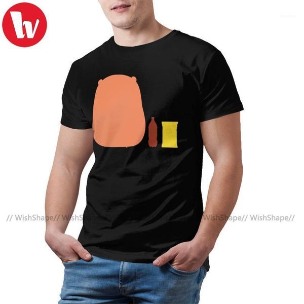 

men's t-shirts himouto umaru chan t shirt cola and chips t-shirt big printed tee short sleeves tshirt1, White;black