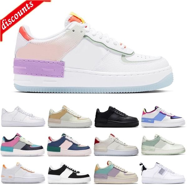 

utility white casual shoes for men wome sports skateboarding sapphire pale ivory magic flamingo mens sneakers sports trainers szie 36-45, Black