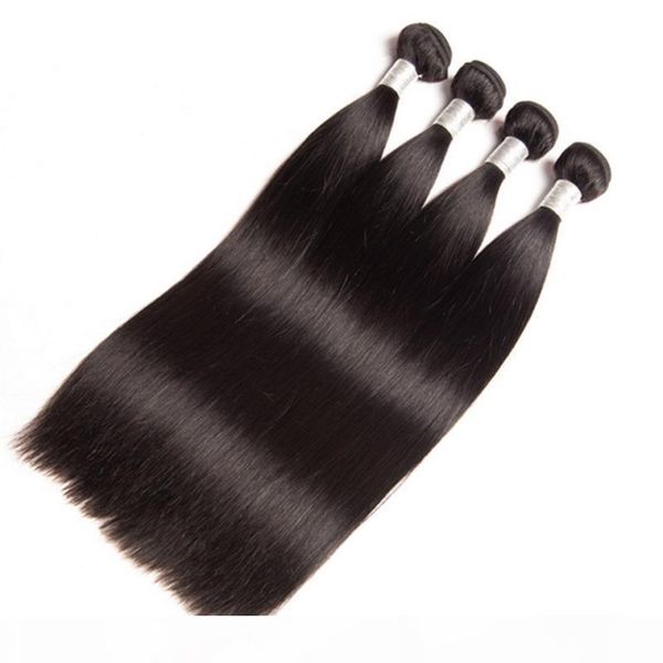

peruvian silky straight human hair extensions 3 bundles 8-28inch virgin hair wefts straight 3 pieces lot natural black