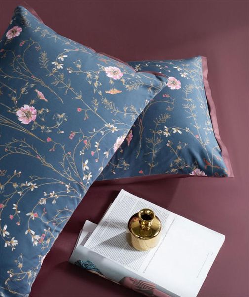 

vintage romantic pastoral bedding set,full  king 60s cotton trend double home textile bed sheet pillow case quilt cover