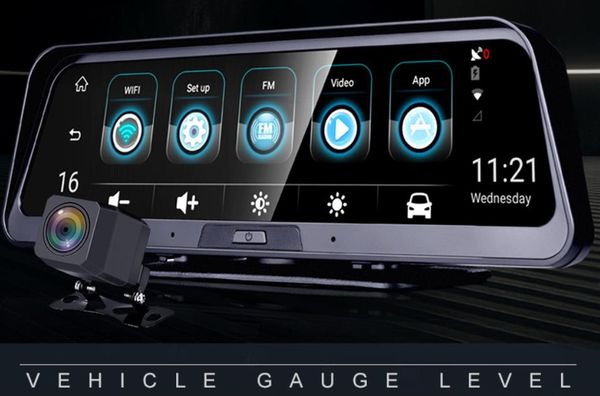 

4g center console gps truck recorder 10 inch wifi dual recording driving recorder bus car recorder touch screen car dvr