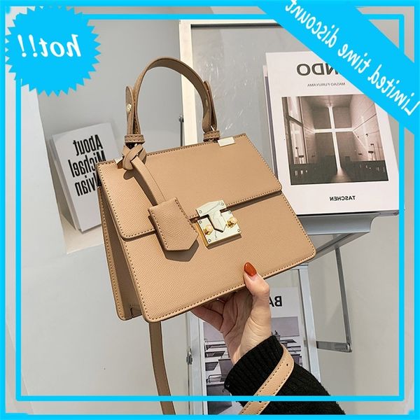 

kelly bag 2020 new pu one shoulder slung women's design net red solid color popular handbag