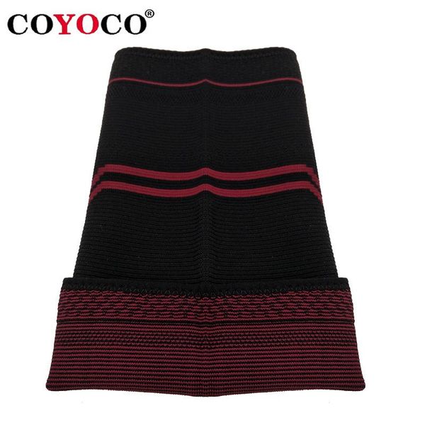 

1 шт. sports knee protect pad pad support kneepad coyoco бренд для велосипедных тренажерный зал брекеты эластичное колено рукав теплый черны
