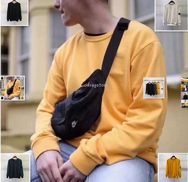 

r men women bottoming shirt new luxury coat brand badge couple pullover europe america personality long sleeve bottoming shirts, Black