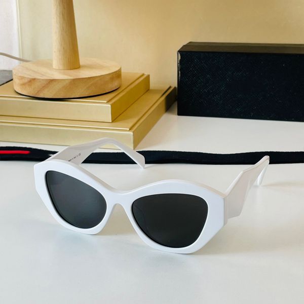 

young woman designer sunglasses men logo triangolo acetato dal design oversized goggle glasses big rectangle frame lenses sunnies lens occhi, White;black