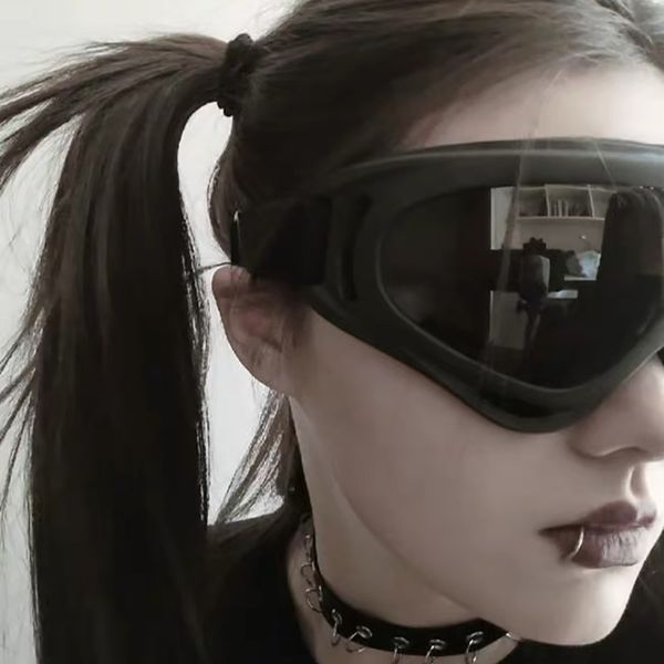 

net red ins fashion anti foam windproof glasses full package men and women cycling goggles