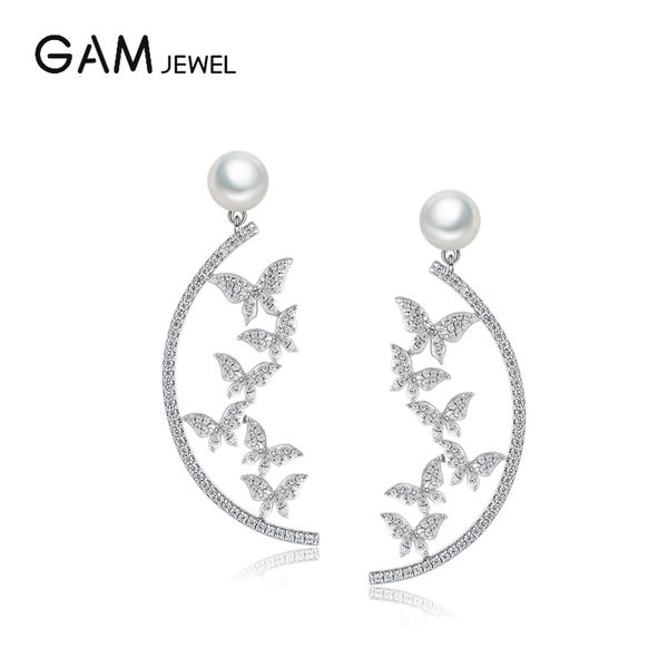 

2020 fashion delicate 925 sterling silver shiny crystal four star mini zircon gam earring for women charm wedding gift, Golden