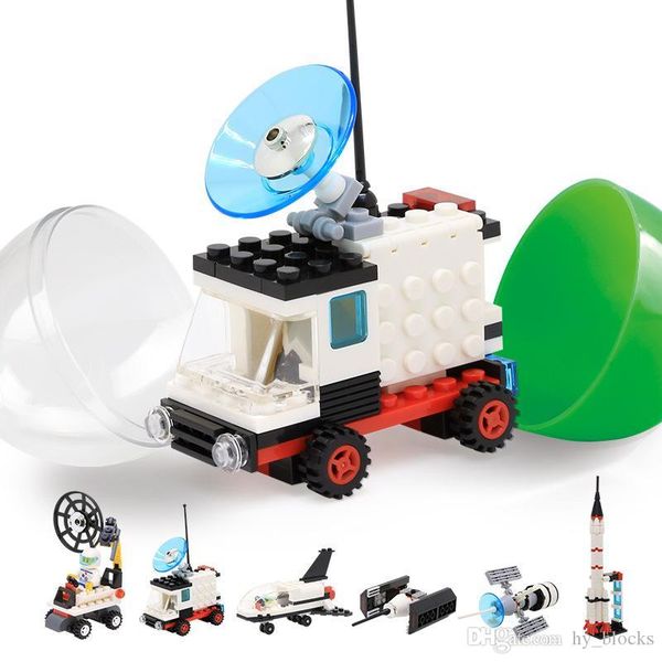 

capsule mini space building block 6in1 space series capsules balls assemble bricks for kids cognitive intelligence toys boy gift 06