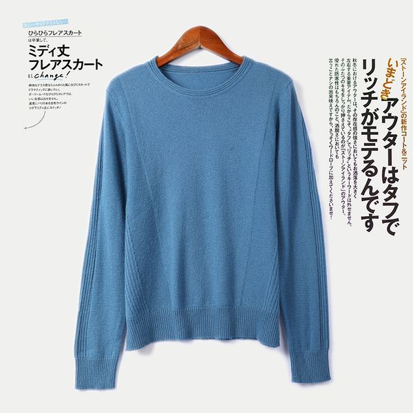 

2021 winter autumn oneck sweaters women 100% merino wool kntted pullovers new long sleeve woolen clothes female ylkz, White;black