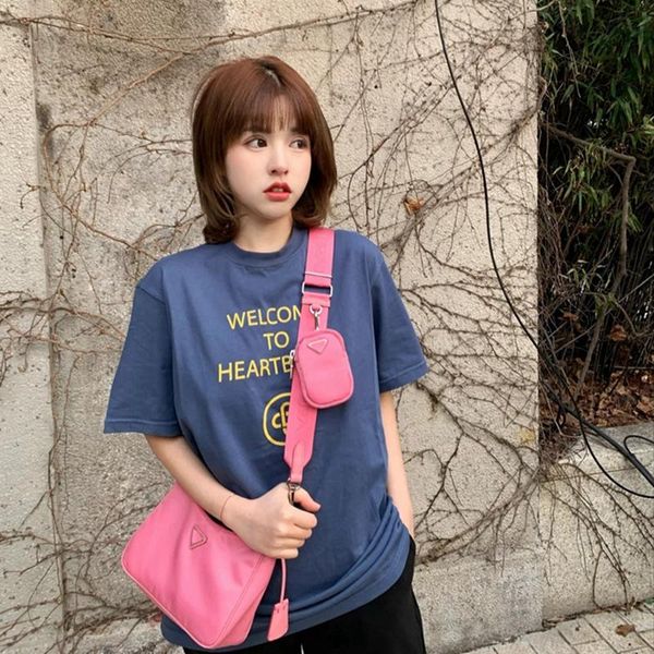 

осень и зима новый hobo underarm bag p трех в одном средние века багета сумка kendall jenner neylon crossbody цепная сумка, Black;red